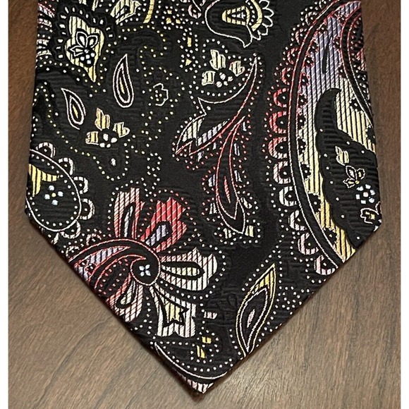 Venturi Uomo Hand Made 100% Silk Men’s Neck Tie Made In China Long - Picture 1 of 9
